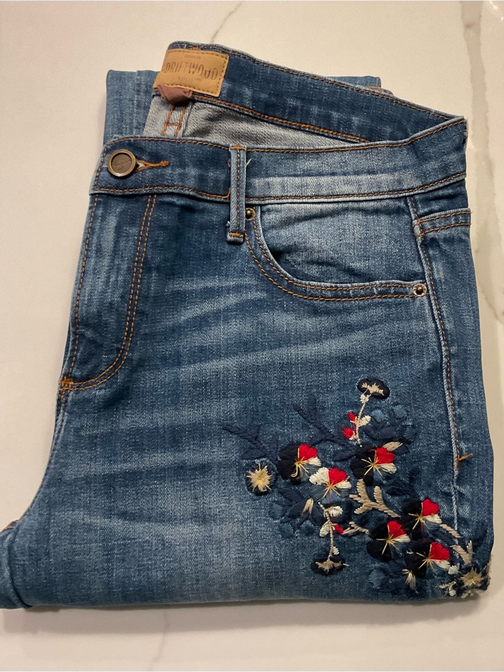 DRIFTWOOD WOMEN’S EMBROIDERED JEANS